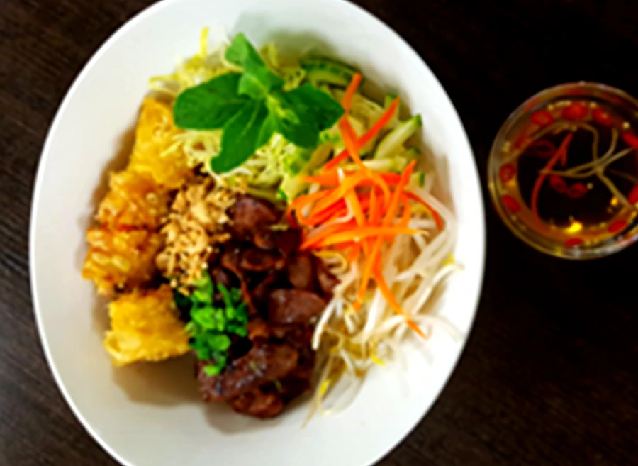 Pork and Spring Roll